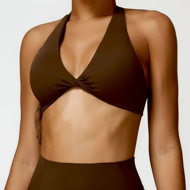 Halter Sports Bra