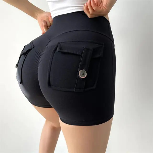 High Waist Push Up Shorts